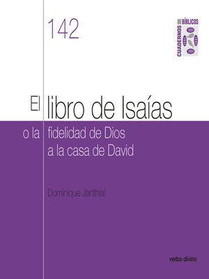 cover image of El libro de Isaías